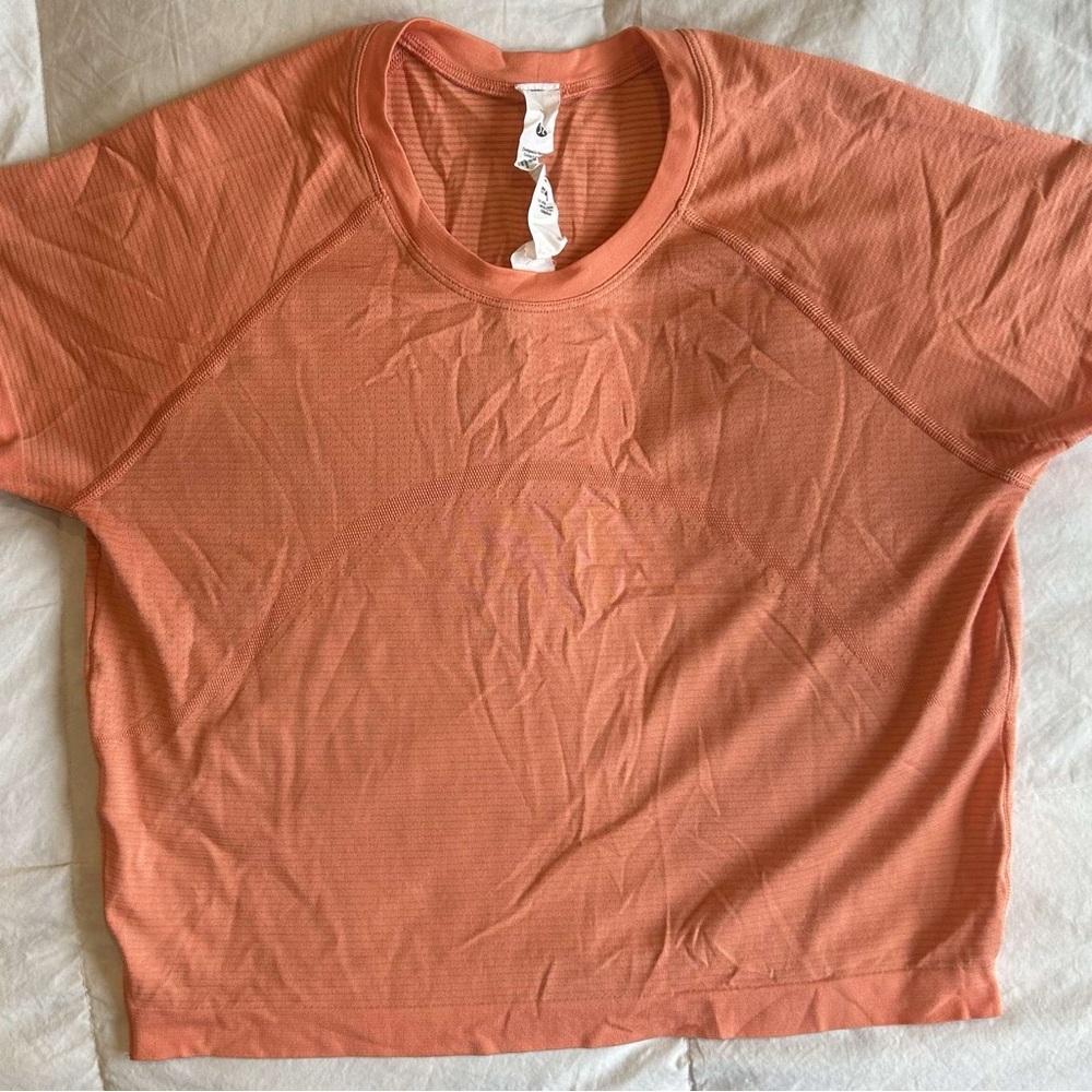 Lululemon cropped swiftly tech short sleeve